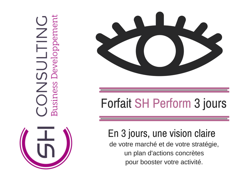 conseil stratégie commerciale - forfait sh consulting -